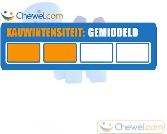 Bijtketting Dinosaurus | Blauw Met Oranje | Chewel ® 2 Bijtketting Dinosaurus | Blauw Met Oranje | Chewel ® - Afbeelding 2