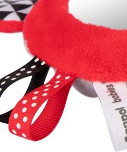 Canpol Babies Sensory Trillende Speeltje Met Een Pieper En Een Spiegelmet 0m+ Rood -grijp-bijtspeelgoed Verkoop 550x443 2