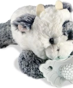 RaZbaby - Speenknuffel En Bijtspeentje - Koe