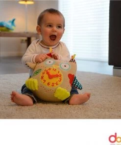 Dolce Activiteitsknuffel - One Size - My First Clock -grijp-bijtspeelgoed Verkoop 550x447 1