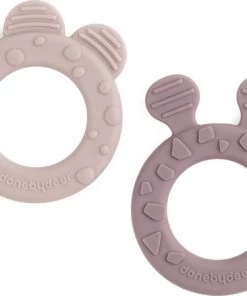 Done By Deer Deer Friends Bijtring Powder 2 Stuks