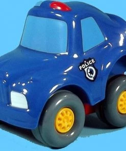 Merkloos Brandweer Of Politie Auto 14cm 2-ass