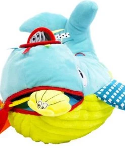 Dolce Activiteitsknuffel - One Size - Play And Learn Whale -grijp-bijtspeelgoed Verkoop 550x472 2