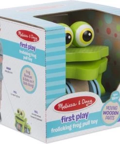 Melissa & Doug Houten Trek Kikker 8 Melissa & Doug Houten Trek Kikker -grijp-bijtspeelgoed Verkoop 550x473 1