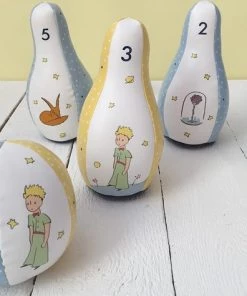 Petit Jour Paris Petit Prince Bowling Set Voor Kinderen -grijp-bijtspeelgoed Verkoop 550x474 1