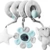 Merkloos Baby Wandelwagen Hanger Olifant Baby Knuffels -box Spiraal -baby Auto Stoel Opknoping Pluche Speelgoed