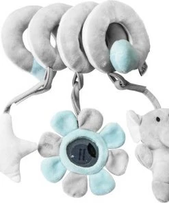 Merkloos Baby Wandelwagen Hanger Olifant Baby Knuffels -box Spiraal -baby Auto Stoel Opknoping Pluche Speelgoed