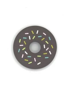 Bijtketting-winkel Donut Bijtketting Kauwsieraad - Bruin