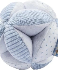 Nattou Bal Lapidou - Activiteiten Knuffel - 14 X 14 Cm - Blauw