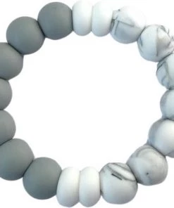 Chewies & More Duo Cool Bijtring Lichtgrijs/Marble 0m+