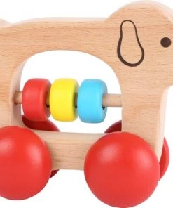 Small Foot Company Dog On Wheels - Grijpspeelgoed