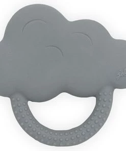 Jollein Bijtring Rubber Cloud - Storm Grey