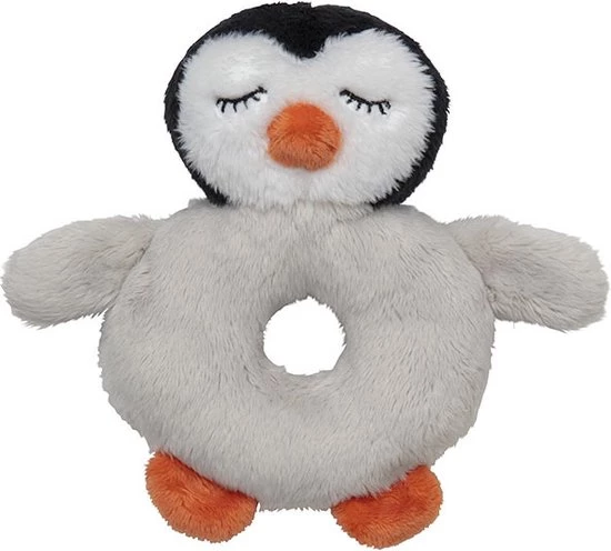 Nature Planet Zachte Rammelaar Pinguin (100% Oeko-Tex Gecertifieerd) 1 Nature Planet Zachte Rammelaar Pinguin (100% Oeko-Tex Gecertifieerd)