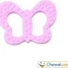Bijtketting - Kauwketting - Vlinder - Roze | Chewel ®