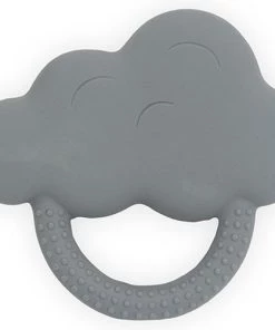 Jollein Bijtring Rubber Cloud - Storm Grey -grijp-bijtspeelgoed Verkoop 550x501