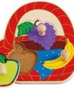 Hape Houten Vormenpuzzel Fruitmand