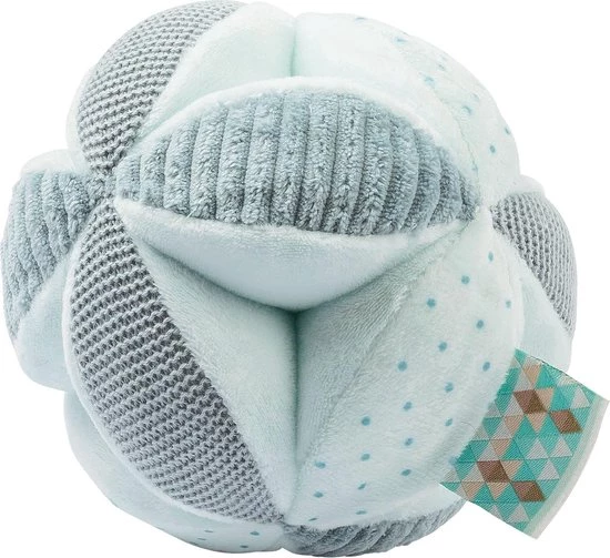 Nattou Bal Lapidou - Activiteiten Knuffel - 14 X 14 Cm - Groen 1 Nattou Bal Lapidou - Activiteiten Knuffel - 14 X 14 Cm - Groen