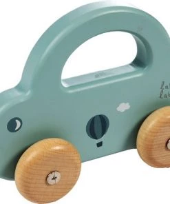 Label Label Houten Auto Groen Groen