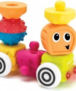 B Kids Infantino Sensory Blokkenset Met Licht En Geluid 12 Stuks BK-216406 -grijp-bijtspeelgoed Verkoop 550x520 2