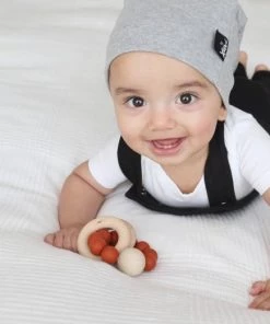 Chewies & More Rammelaar Hout Met Kralen Deep Green 10. Deep Green -grijp-bijtspeelgoed Verkoop 550x521 45