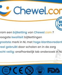 Bijtketting | Cartoon Panda Zwart Met Wit | Chewel ® -grijp-bijtspeelgoed Verkoop 550x521 64