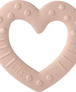 Bibs Bitie Heart Blush Bijtring 3100244