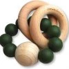 Chewies & More Rammelaar Hout Met Kralen Deep Green 10. Deep Green