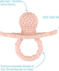 RaZbaby RaZberry - Bijtspeentje - Roze - Wit - 2 Stuks 8 RaZbaby RaZberry - Bijtspeentje - Roze - Wit - 2 Stuks -grijp-bijtspeelgoed Verkoop 550x532 4