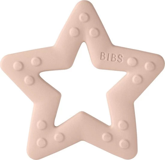 BIBS - Siliconen Bijtring - Bijtringen - Star Blush 1 BIBS - Siliconen Bijtring - Bijtringen - Star Blush