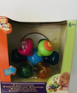 Bruin Activiteitenbal Vele Kleuren Geluiden Effect Muziek - Ocean Activity Ball