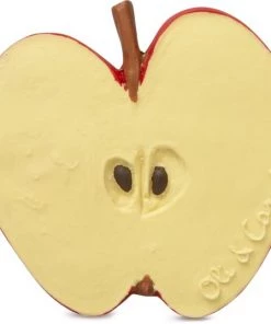 Oli & Carol Oli&Carol - Bad - Bijtspeeltje - Apple - Appel -grijp-bijtspeelgoed Verkoop 550x537 3
