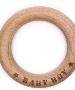 Durable Houten Bijtring Baby Boy -grijp-bijtspeelgoed Verkoop 550x539 4