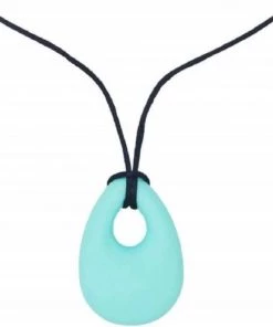 Bibbi4you Bijtsteen Kauw Sieraden Bijt Ring Bijt Steen Ketting Voor Moeder En Kind Kauwsieraden Mint Groen Autisme ADHD