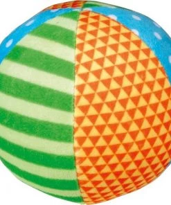 Happy People Rammelaar Bal Junior Pluche Groen/oranje/blauw