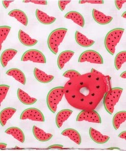 BabyOno Inbakerdoek Bamboemousselline Met Rammelaar In Geschenkdoos -grijp-bijtspeelgoed Verkoop 550x545 3