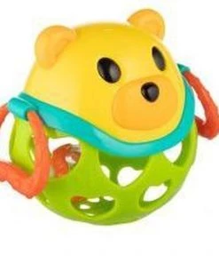 Canpol Babies Teddybeer Interactief Groene Rammelaarspeelgoed - 3m+-