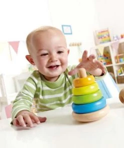 Hape Houten Stapeltoren Clown 16,5 Cm 9 Hape Houten Stapeltoren Clown 16,5 Cm -grijp-bijtspeelgoed Verkoop 550x549 1