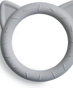 Mushie - Bijtring - Katje - Stone - Grijs