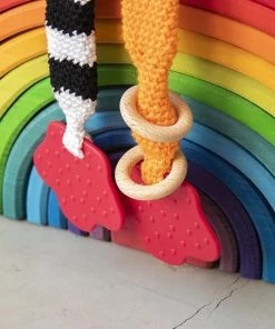 Durable Bijtring Dierenvoet 2 St. Roze -grijp-bijtspeelgoed Verkoop 550x550 126