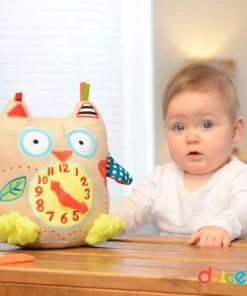 Dolce Activiteitsknuffel - One Size - My First Clock -grijp-bijtspeelgoed Verkoop 550x550 128