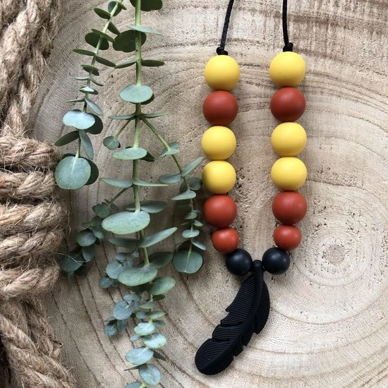 BabyenzoKado MILA Kauwketting / Mamaketting / Voedingsketting 2 BabyenzoKado MILA Kauwketting / Mamaketting / Voedingsketting - Afbeelding 2