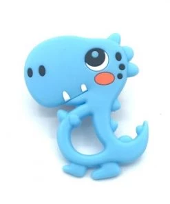 Bijtketting-winkel Dinosaurus Bijtketting Kauwsieraad - Blauw