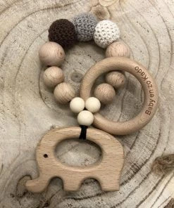 BabyenzoKado Houten Bijtring Olifant Grijs 5 BabyenzoKado Houten Bijtring Olifant Grijs -grijp-bijtspeelgoed Verkoop 550x550 180