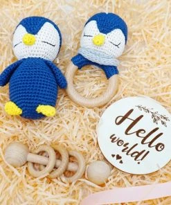 Merkloos Speelgoed Voor De Baby's - Rammelaar - Pinguïn - Grijpring - Blauw/wit 10 Merkloos Speelgoed Voor De Baby's - Rammelaar - Pinguïn - Grijpring - Blauw/wit -grijp-bijtspeelgoed Verkoop 550x550 19