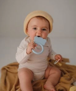 Mushie - Siliconen Bijtring - Bijtringen - Elephant -grijp-bijtspeelgoed Verkoop 550x550 210