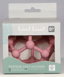 Label Label - Bijtspeelgoed Bal - Silicone - Bijtringen - Groen -grijp-bijtspeelgoed Verkoop 550x550 239