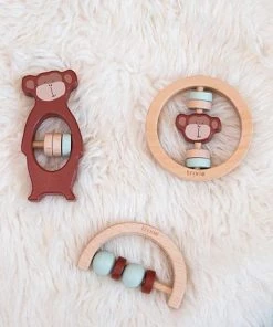 Trixie - Houten Ronde Rammelaar -grijp-bijtspeelgoed Verkoop 550x550 27