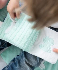 Nijntje Gebreid Buggyboekje - Mint -grijp-bijtspeelgoed Verkoop 550x550 299