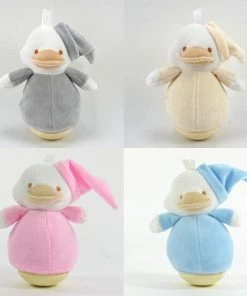 Kogler Baby Knuffel- Tuimelaar- Wiggle Figuur - Eend - Beige