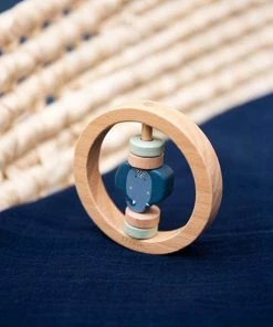 Trixie - Houten Ronde Rammelaar -grijp-bijtspeelgoed Verkoop 550x550 325